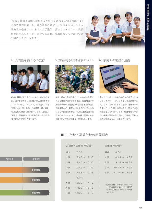 2025年学校案内_4ページ